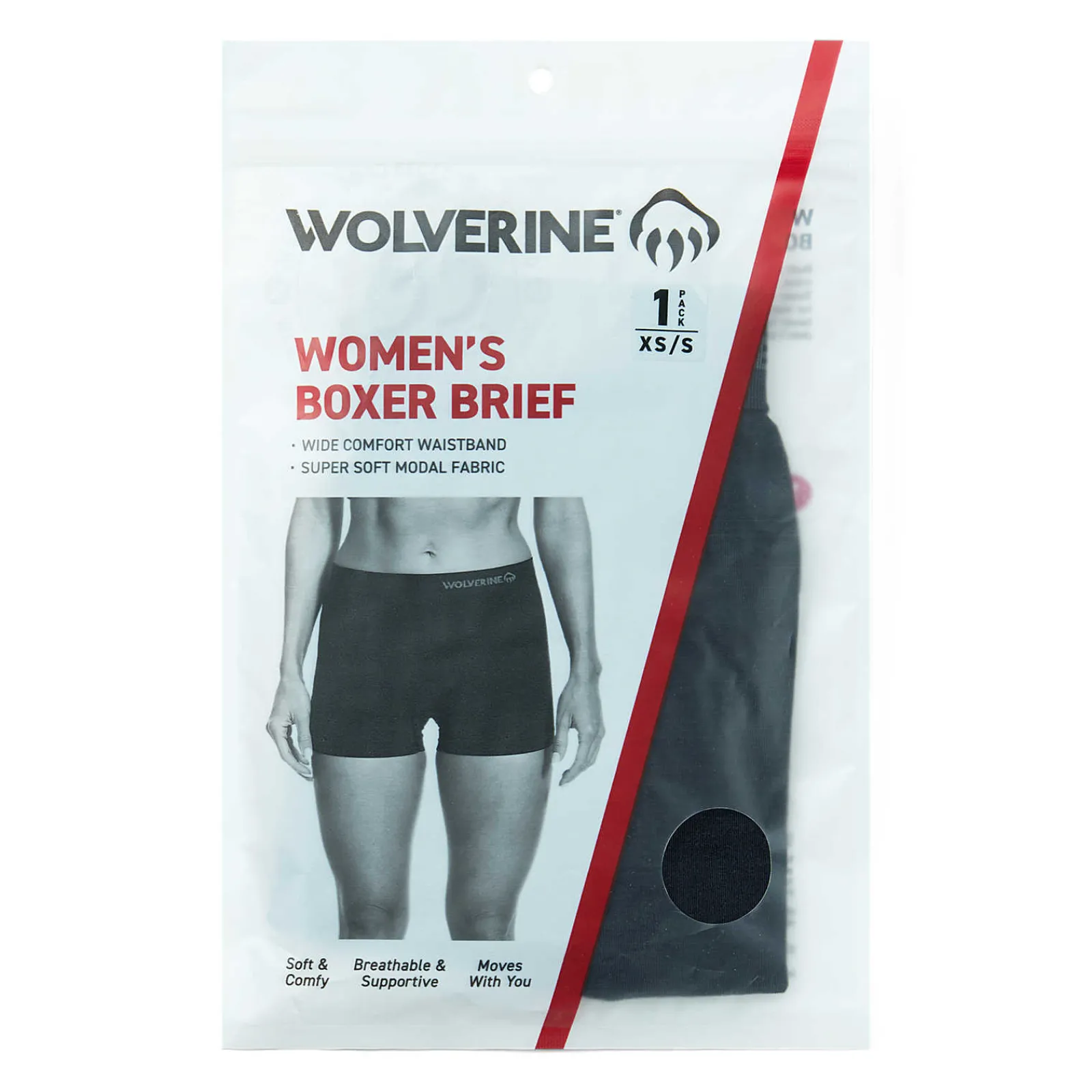 Wolverine Boxer Brief Black Fashion