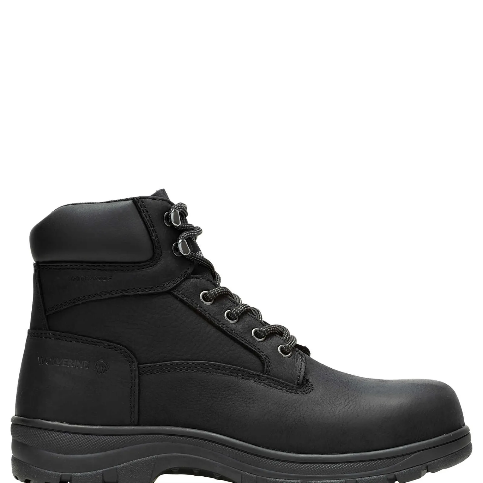 Wolverine Carlsbad Waterproof 6" Steel-Toe Work Boot Black Best Sale