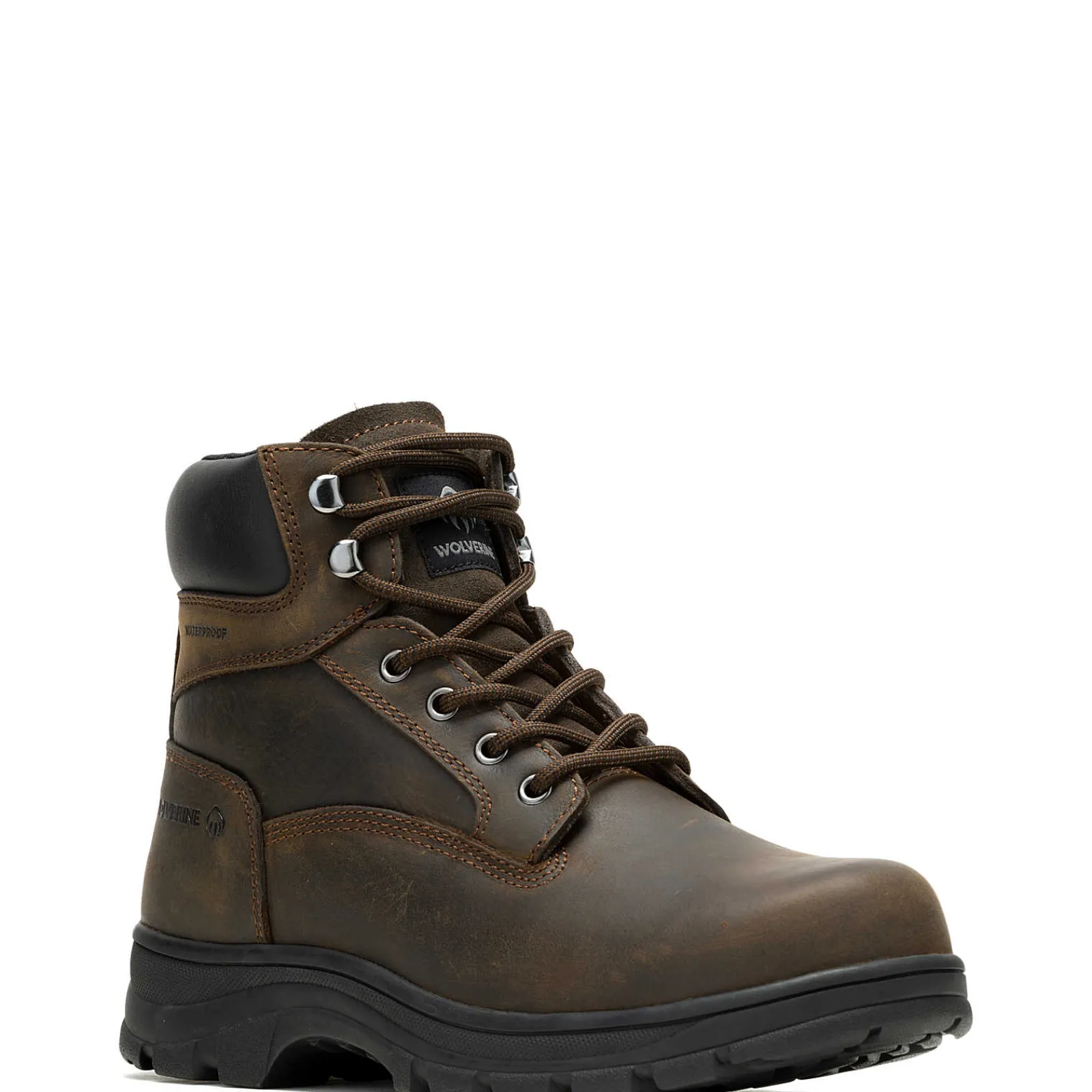 Wolverine Carlsbad Waterproof 6" Work Boot Brown Best Sale