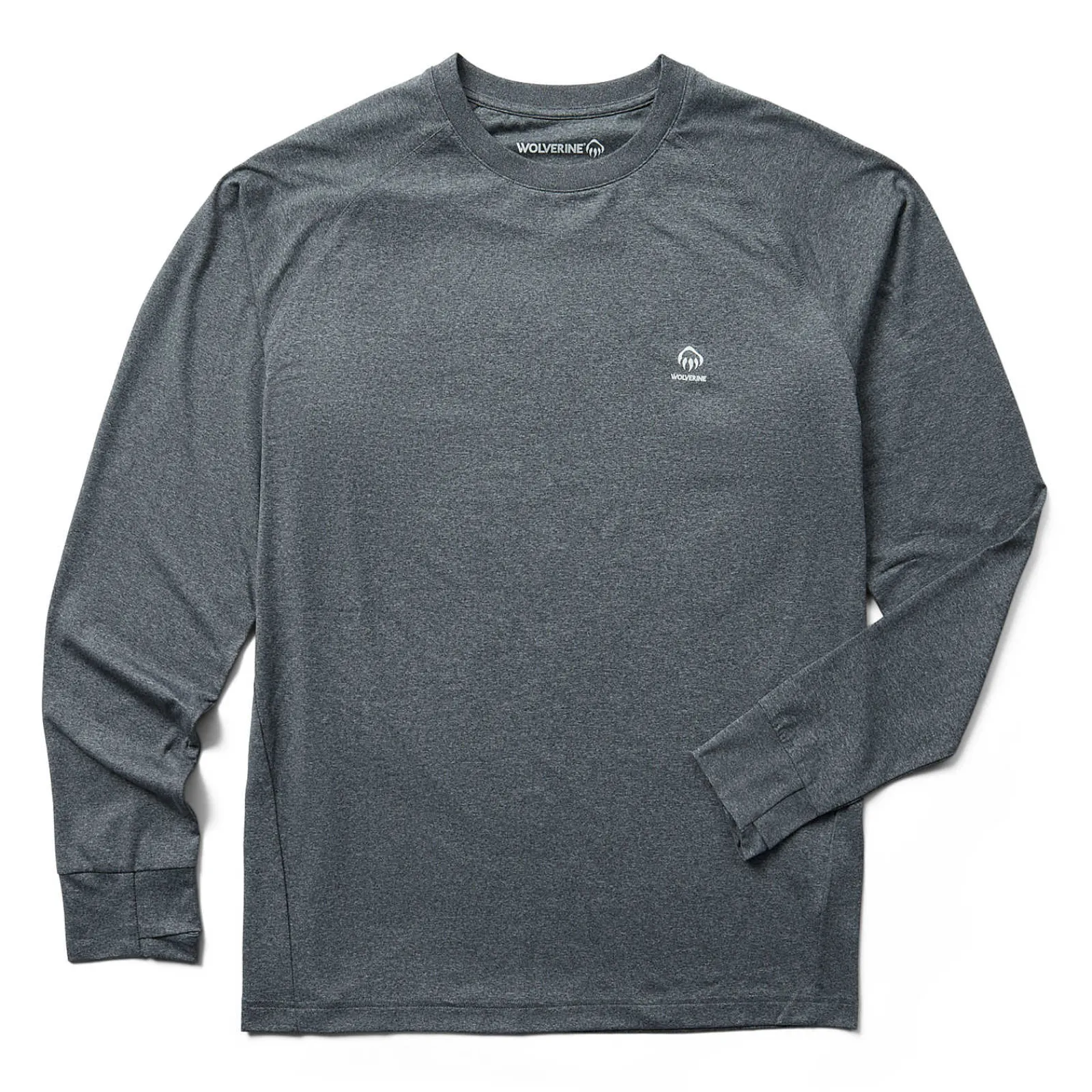 Wolverine Cascade Performance Crew Black Heather Shop