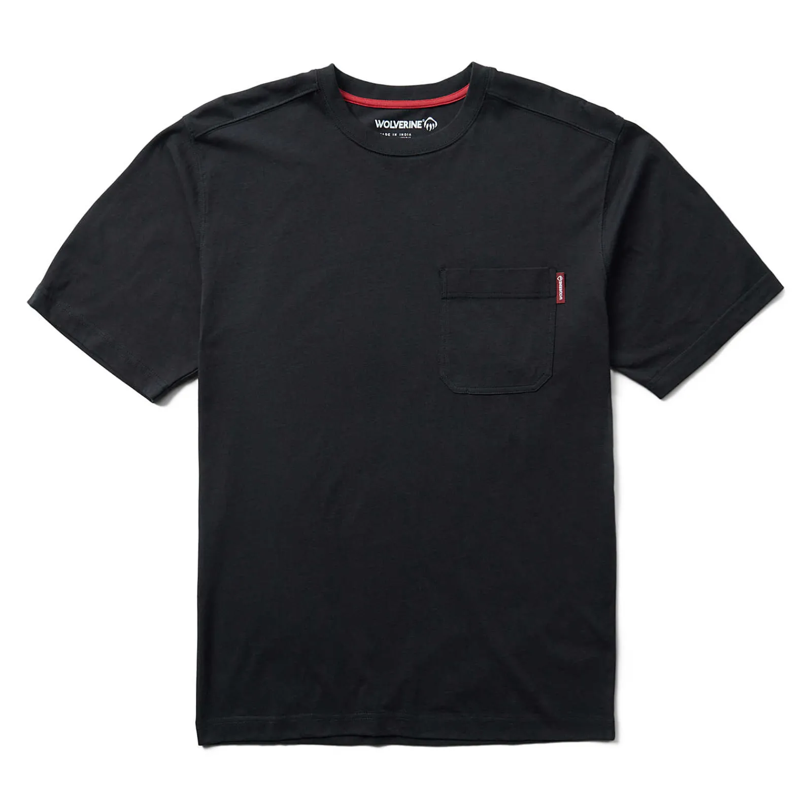 Wolverine Classic Short Sleeve Pocket Tee Black Store