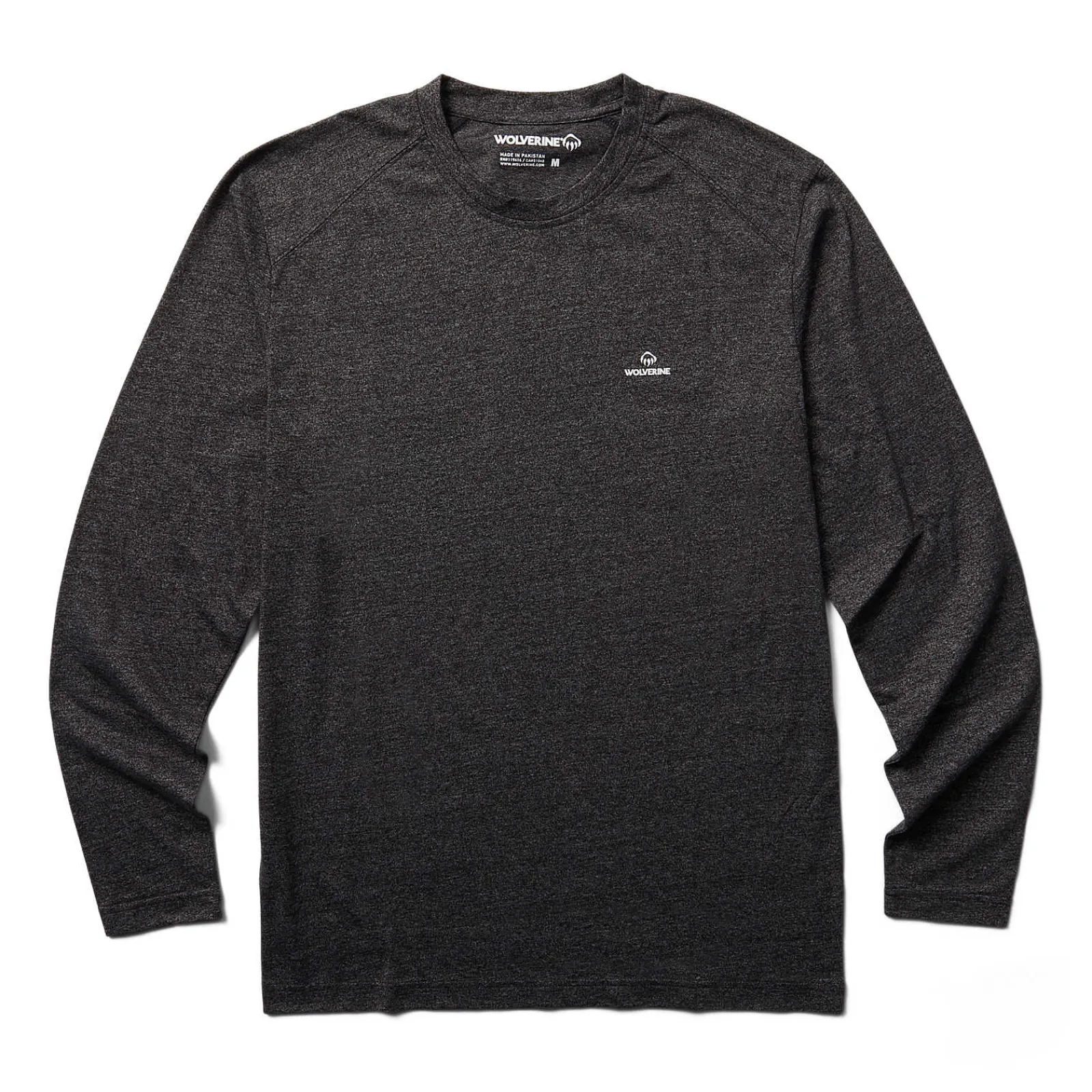 Wolverine Edge Long Sleeve Shirt Black Heather Best Sale