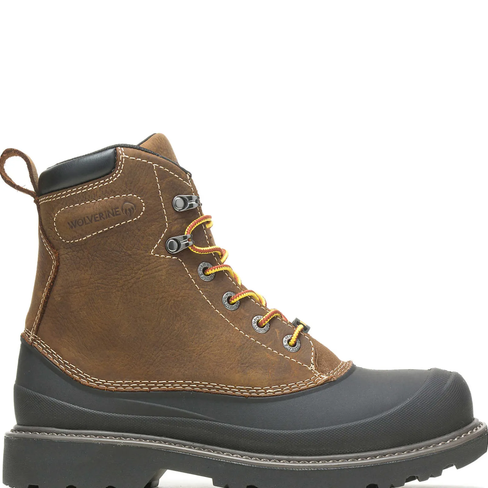 Wolverine Floorhand Swamp 6" Steel-Toe Work Boot Dark Brown Best Sale