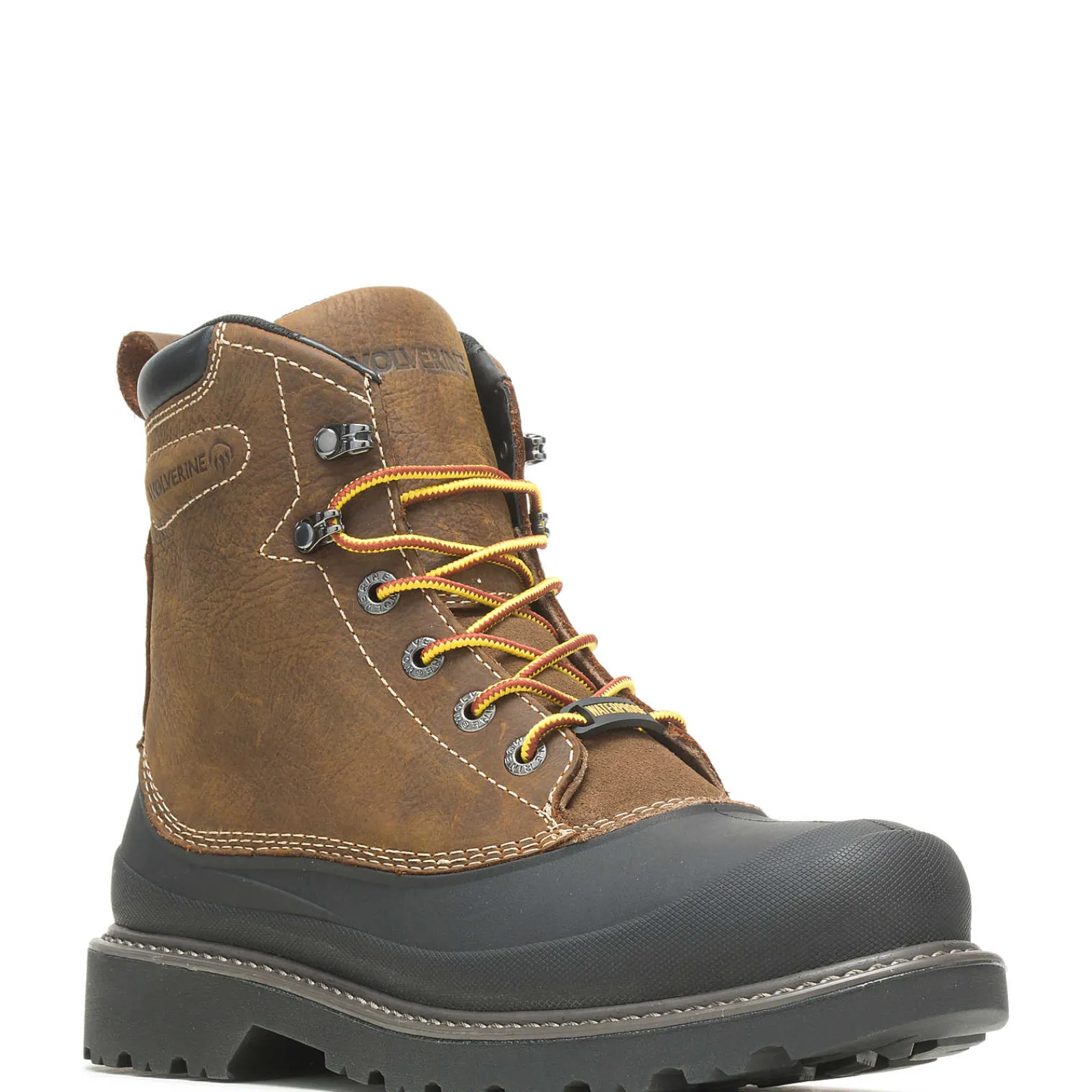 Wolverine Floorhand Swamp 6" Steel-Toe Work Boot Dark Brown Best Sale