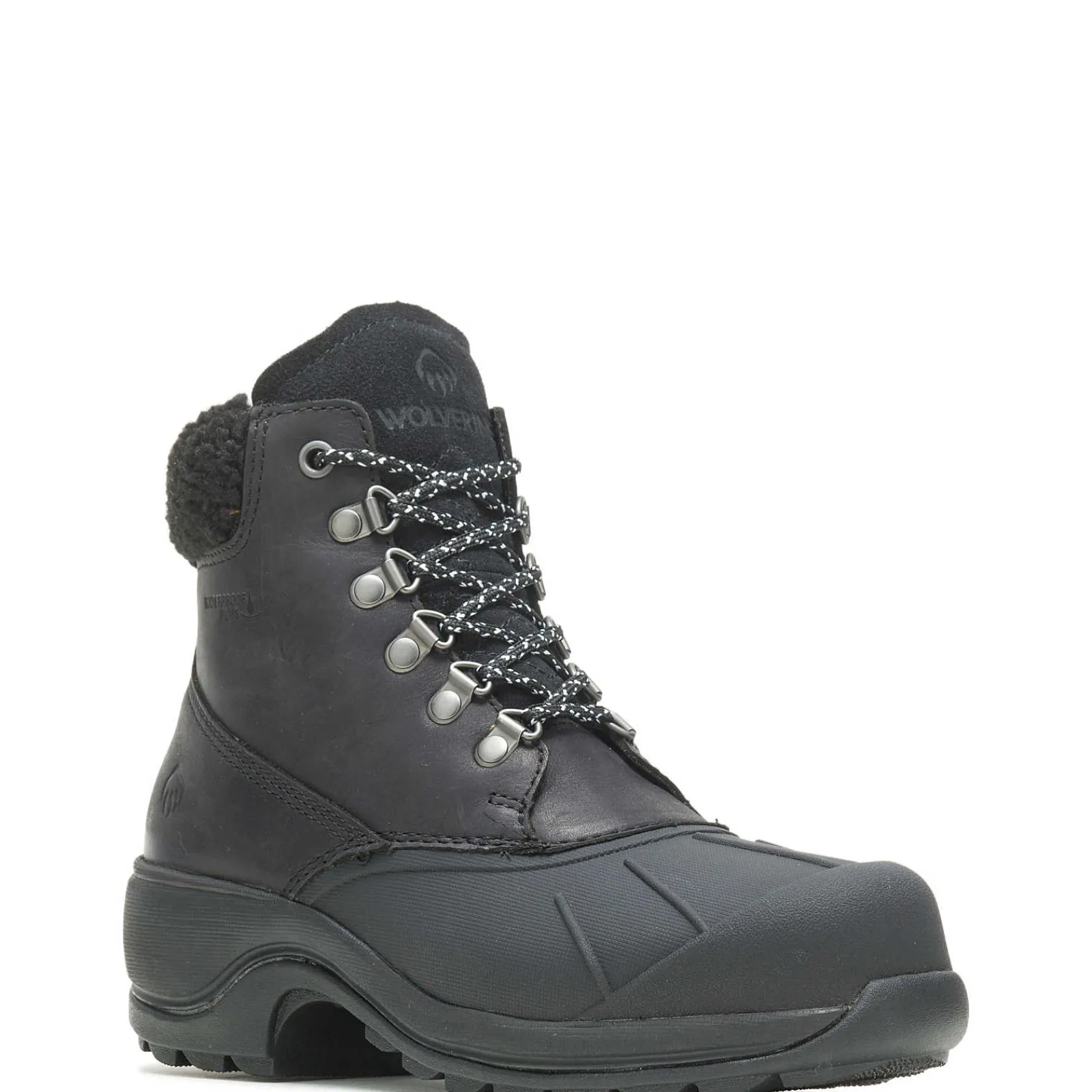 Wolverine Frost Insulated Boot Black Leather Shop