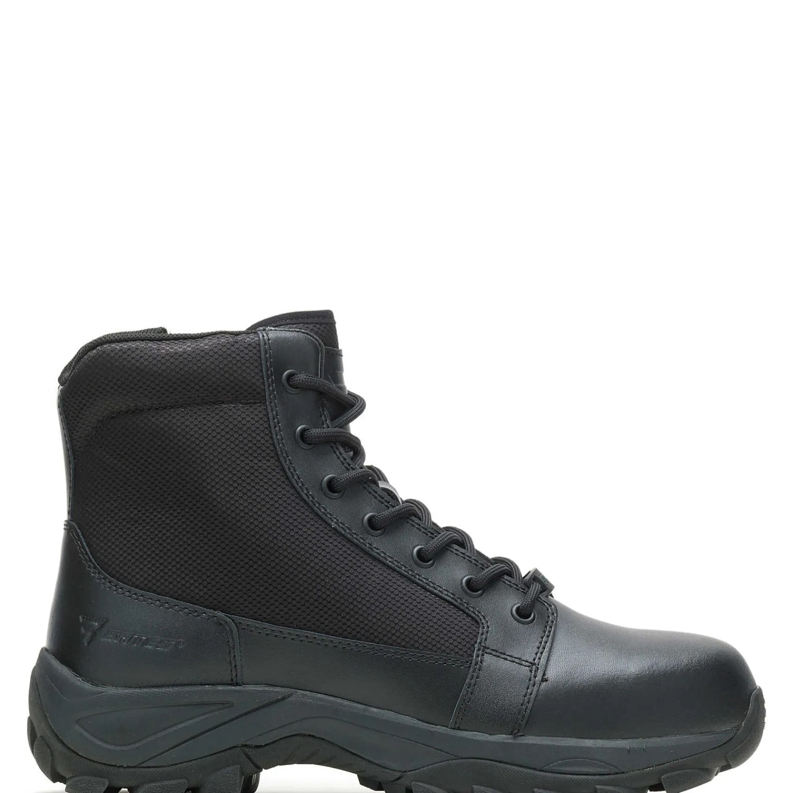 Wolverine Fuse Mid Side Zip Steel Toe Black Clearance