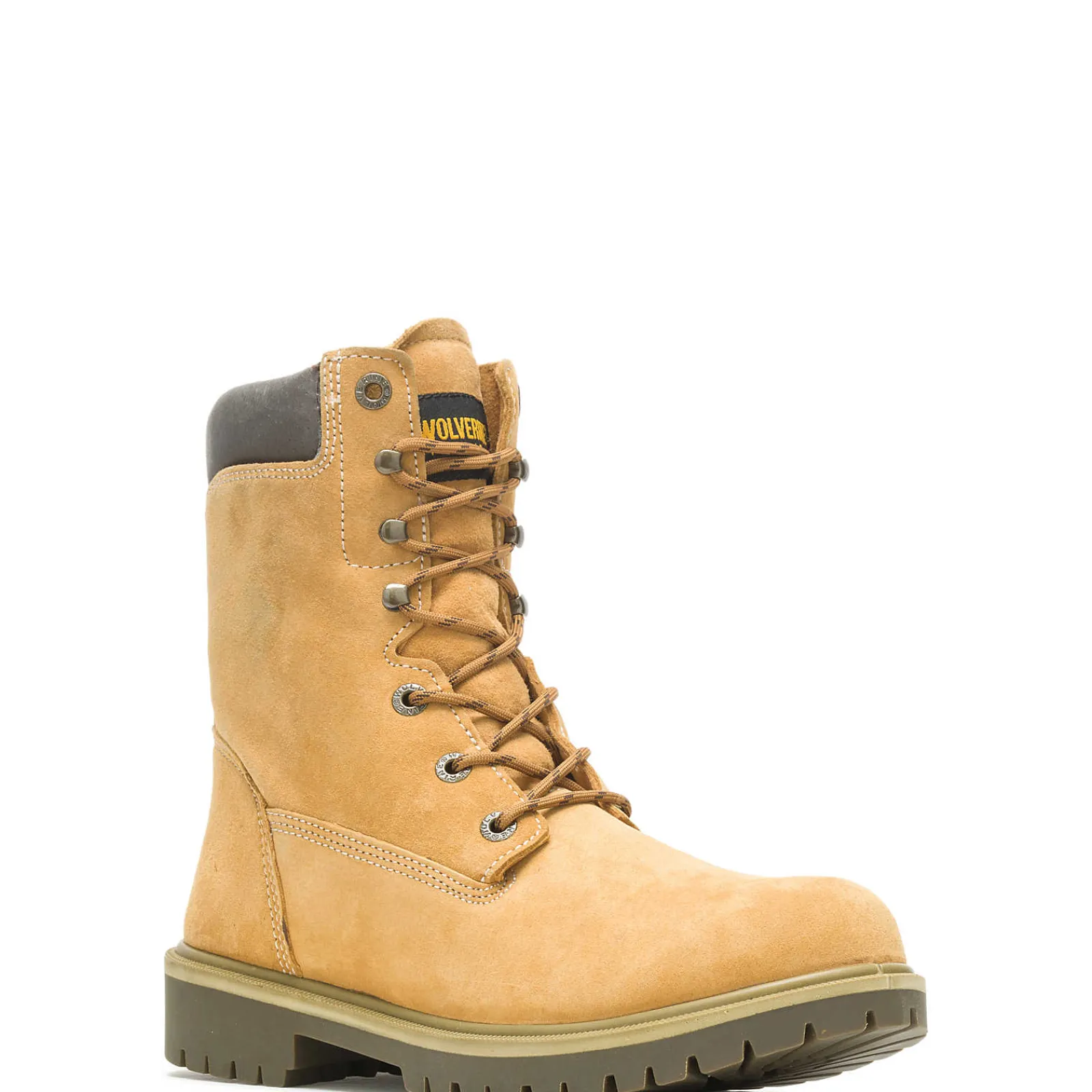 Wolverine Waterproof Insulated 8" Work Boot Gold Sale