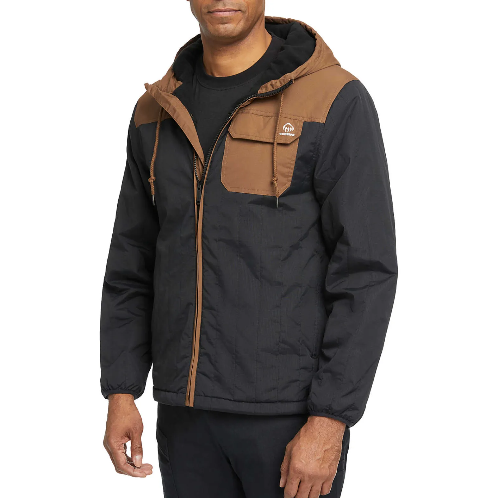 Wolverine I-90 Insulated Hooded Jacket Black Discount