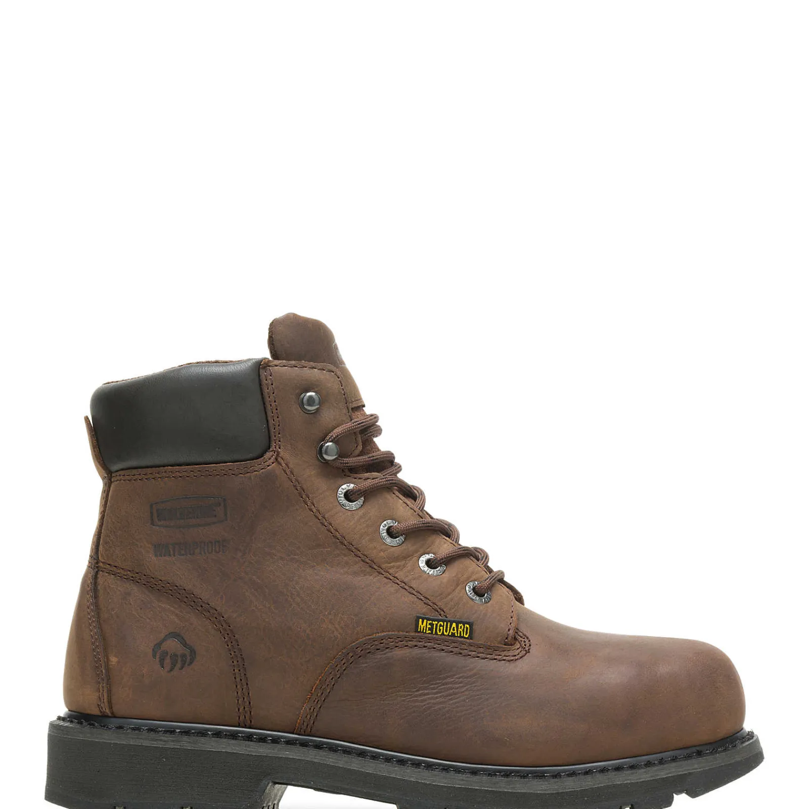 Wolverine McKay Waterproof Steel-Toe 6” Work Boot Brown Store