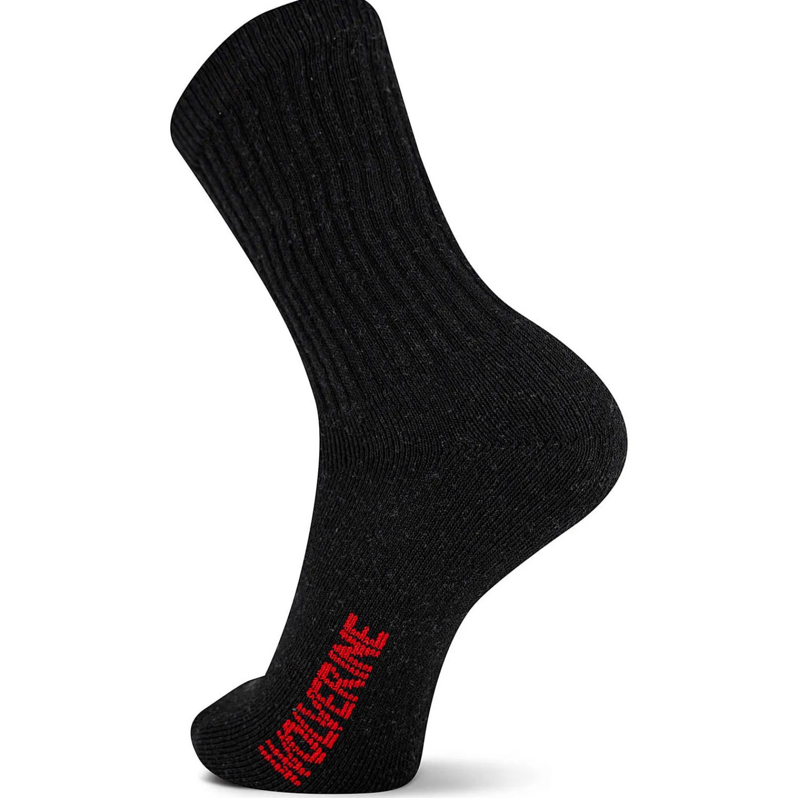 Wolverine 4-PK Cotton Crew Sock Black Store