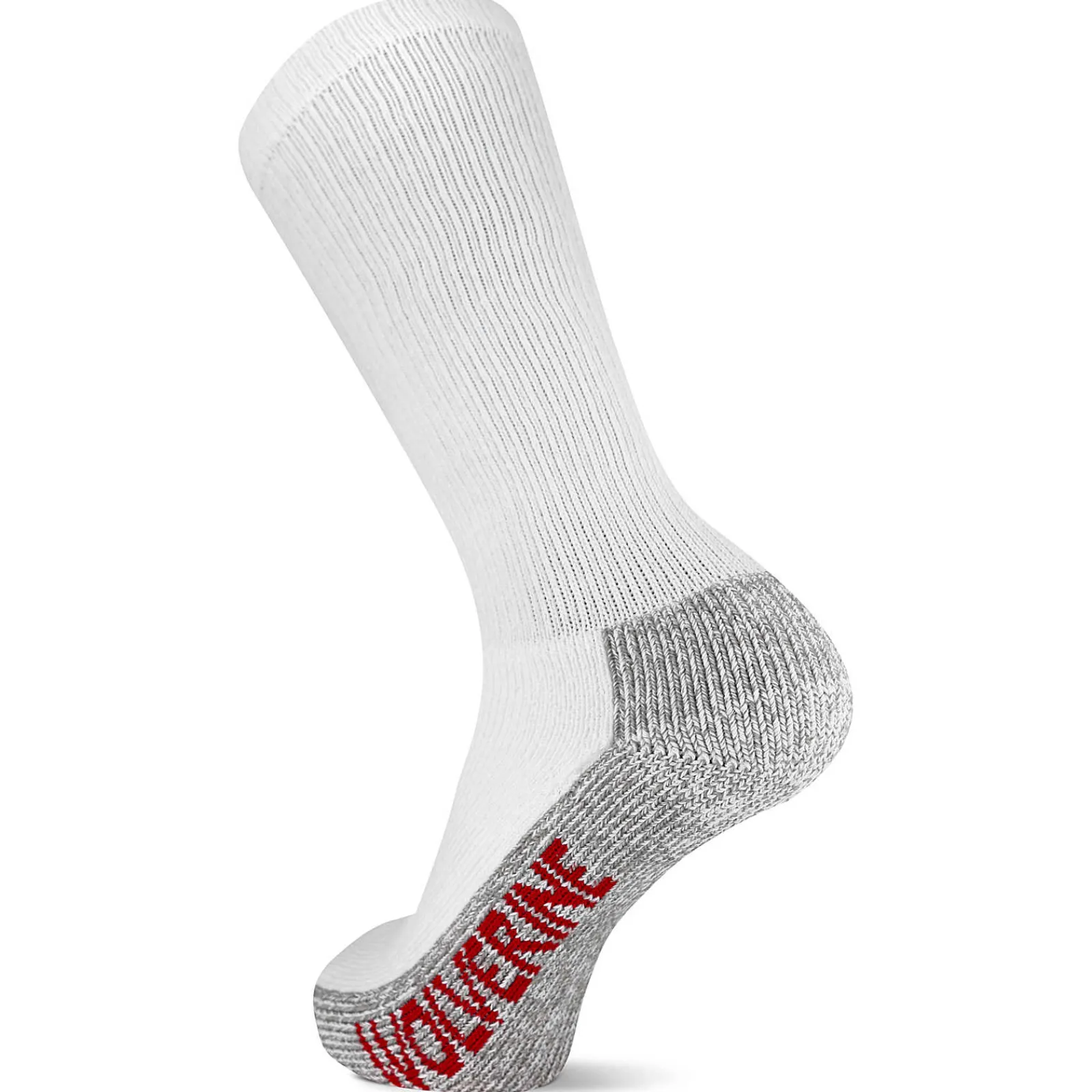 Wolverine 2-PK Steel-Toe Cotton Over-the-Calf Sock White Sale