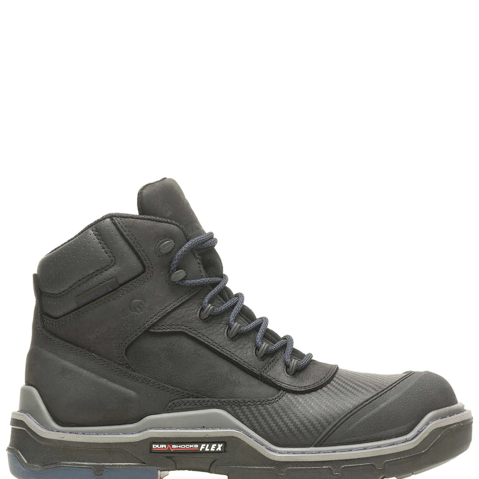 Wolverine Raider DuraShocks® Shield 6" CarbonMAX® Work Boot Black New