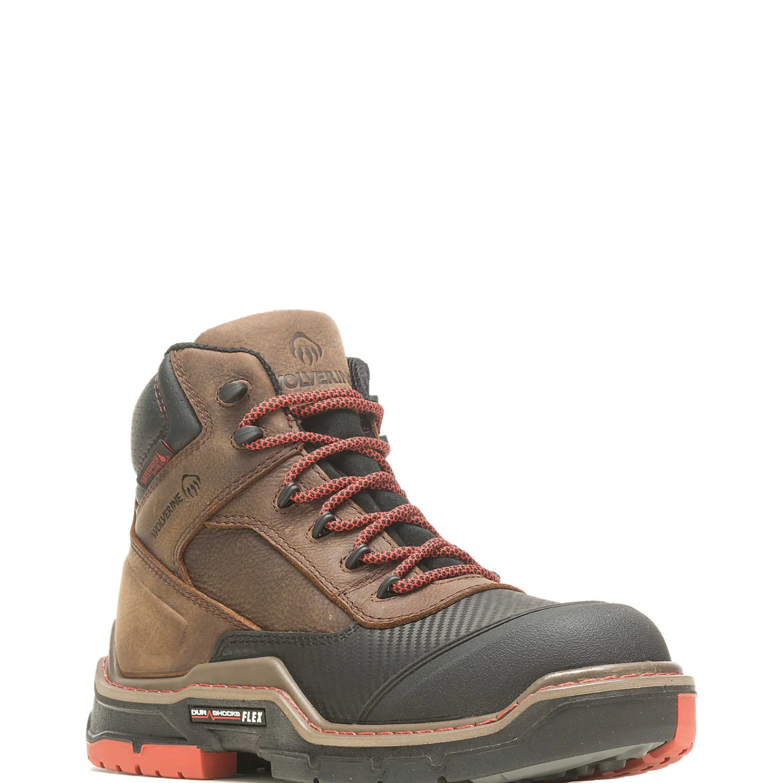 Wolverine Raider DuraShocks® Shield 6" CarbonMAX® Work Boot Dark Brown Store