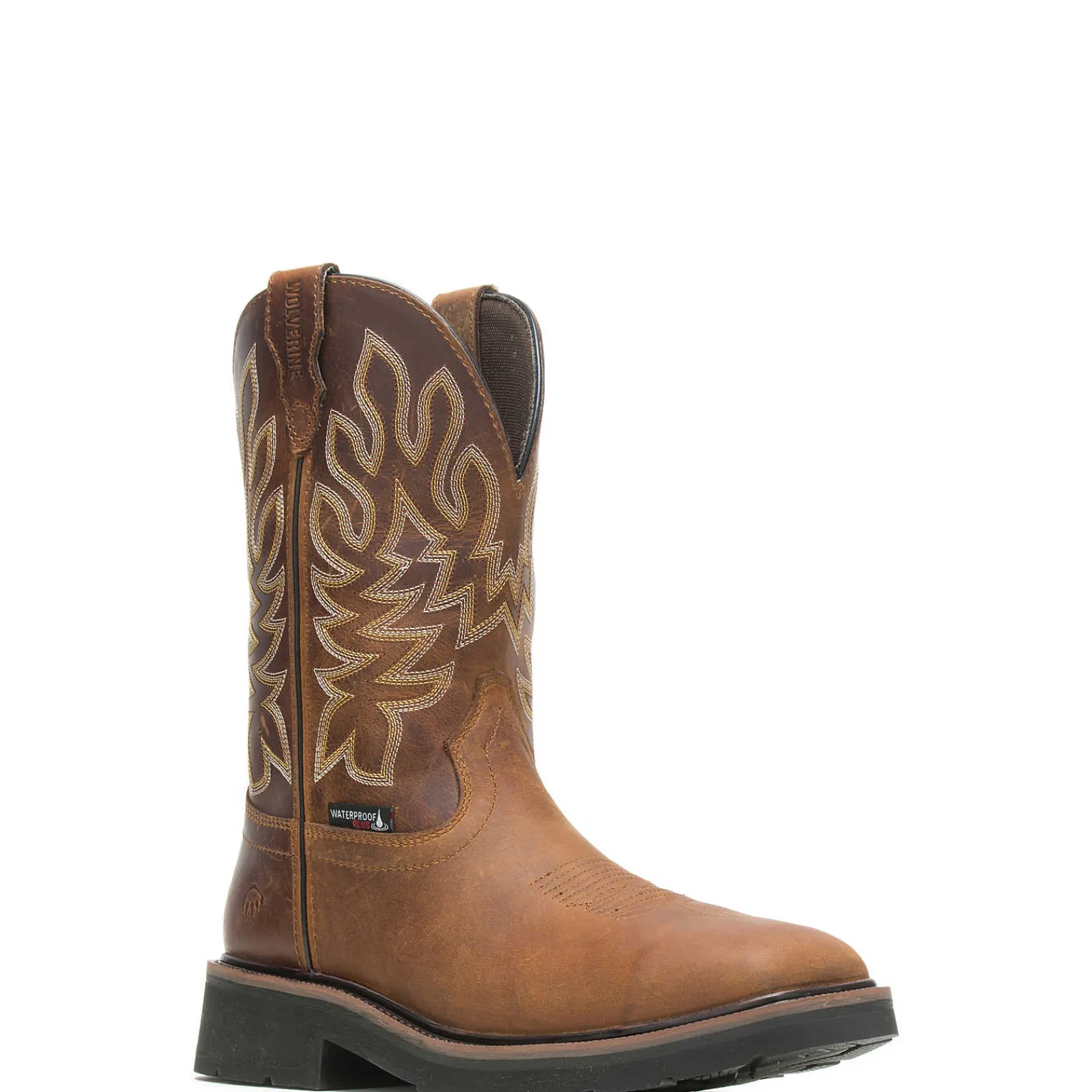 Wolverine Rancher Waterproof Steel-Toe Wellington Conker Store