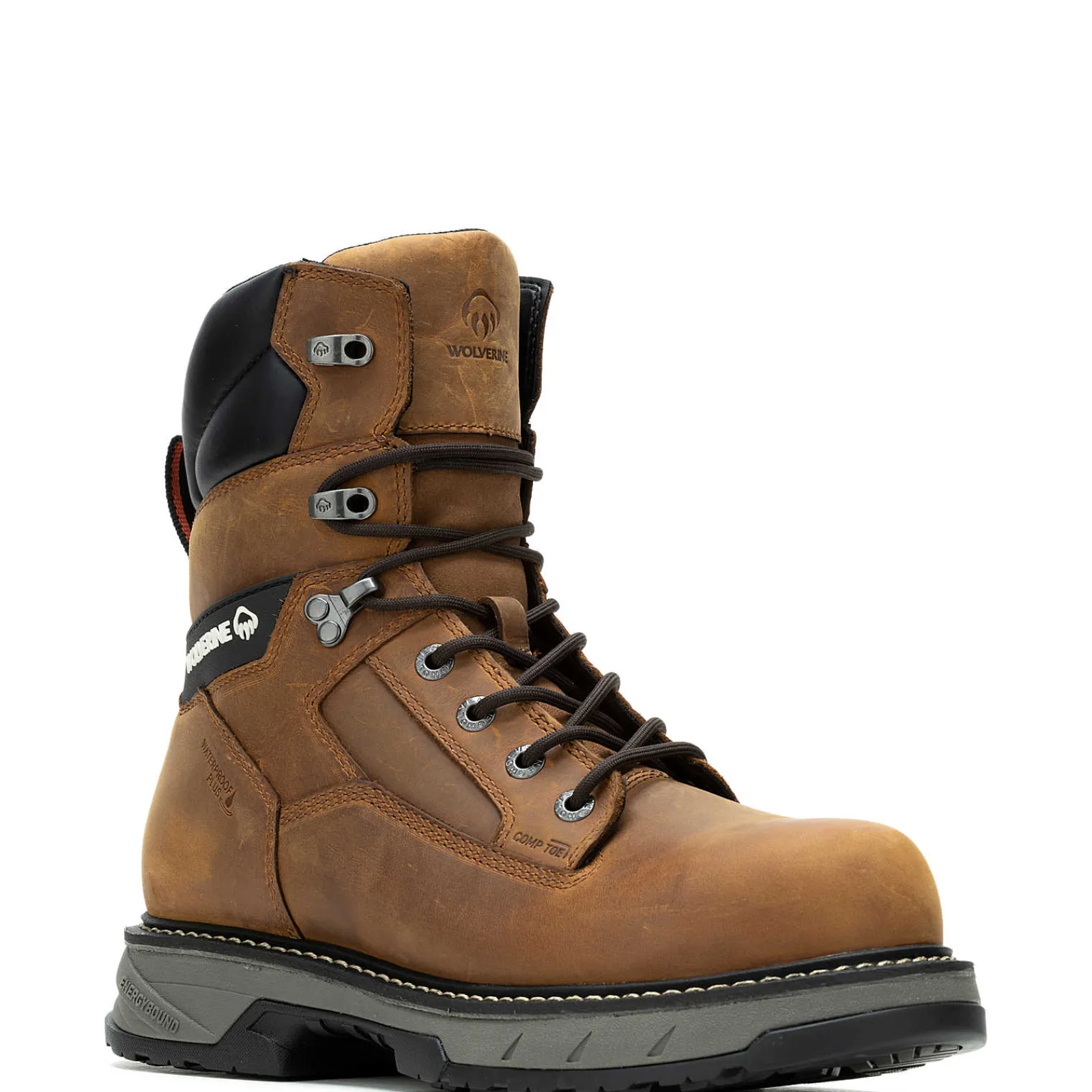 Wolverine ReForce EnergyBound™ 8" CarbonMax® Work Boot Cashew New