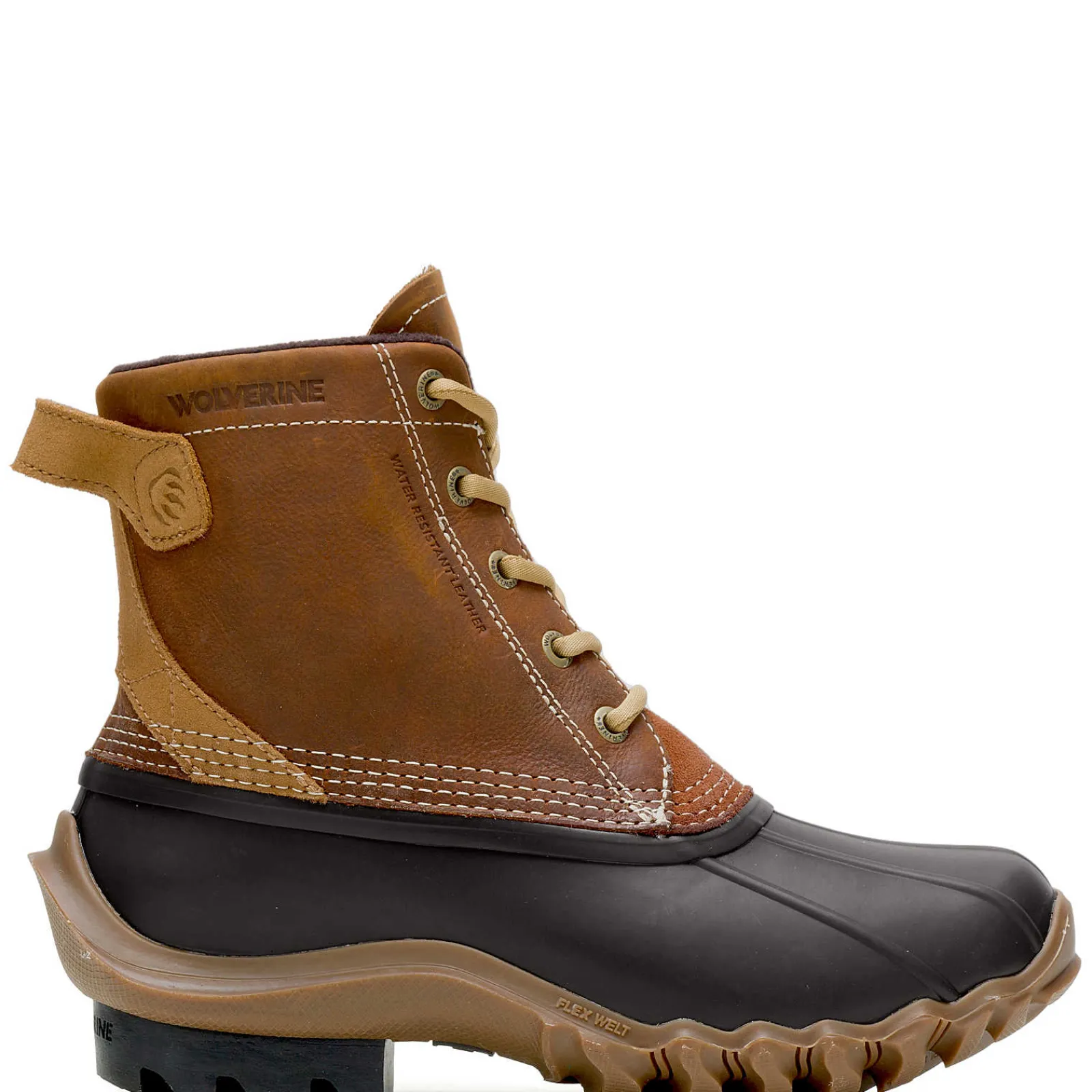 Wolverine Torrent Waterproof Duck Boot Cognac Cheap