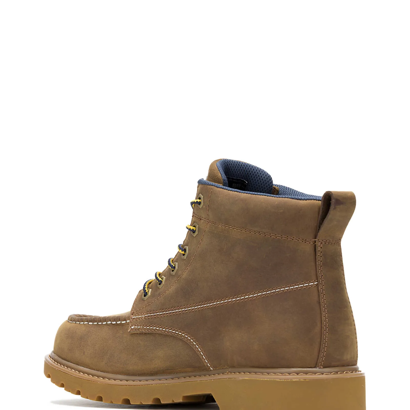 Wolverine X Valiant University Of Michigan Floorhand Moc Toe Work Boot Tan Discount