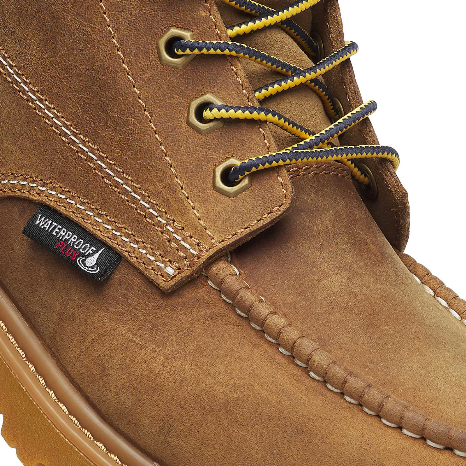 Wolverine X Valiant University Of Michigan Floorhand Moc Toe Work Boot Tan Discount